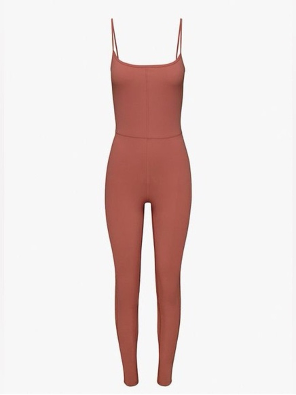 Aritzia Wilfred Free Divinity Jumpsuit in Mocha Sorbet